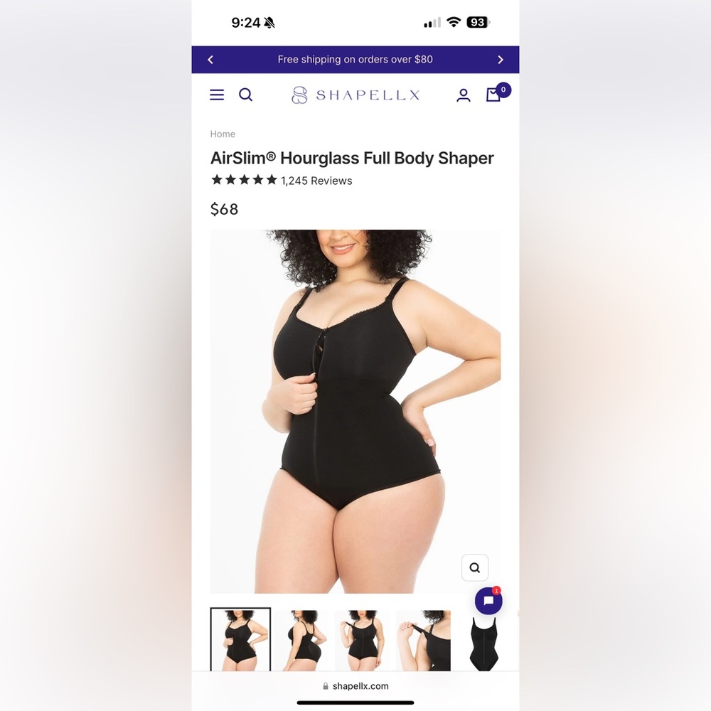 Shapellx Shapewear. NWTs sizes L and XL only.